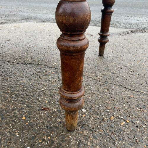 VICTORIAN PINE SCRUB TOP TABLE - ADDITIONAL PHOTO 6