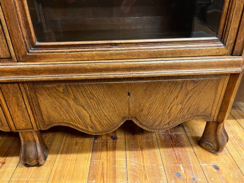 CIRCA 19001920 OAK BOOKCASE - ADDITIONAL PHOTO 7