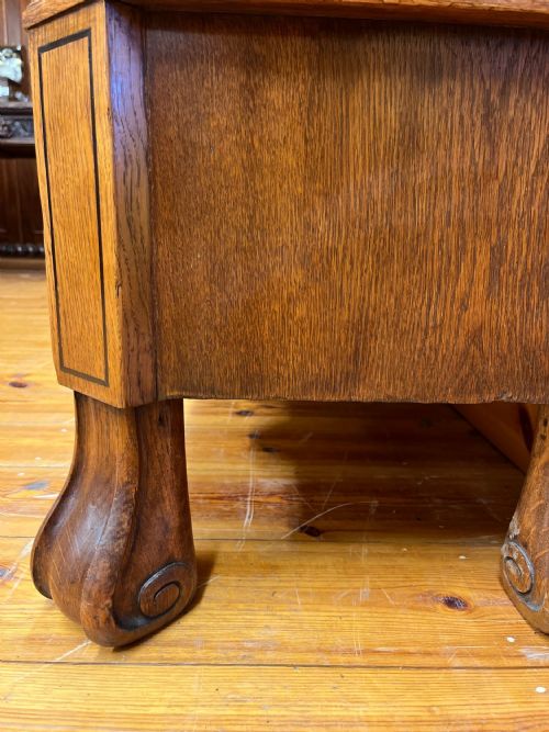 CIRCA 19001920 OAK BOOKCASE - ADDITIONAL PHOTO 1