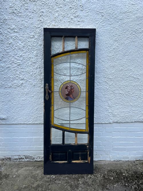CIRCA 1900 GLAZED DOOR DOOR - ADDITIONAL PHOTO 2