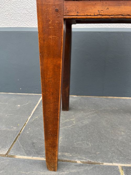 19TH CENTURY ESTATE MADE SIDE TABLE - ADDITIONAL PHOTO 4