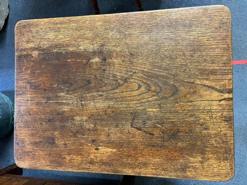 19TH CENTURY ESTATE MADE SIDE TABLE - ADDITIONAL PHOTO 6