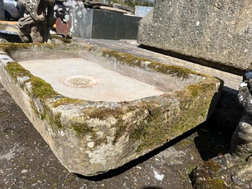 19TH CENTURY SANDSTONE SCULLERY SINK - ADDITIONAL PHOTO 3