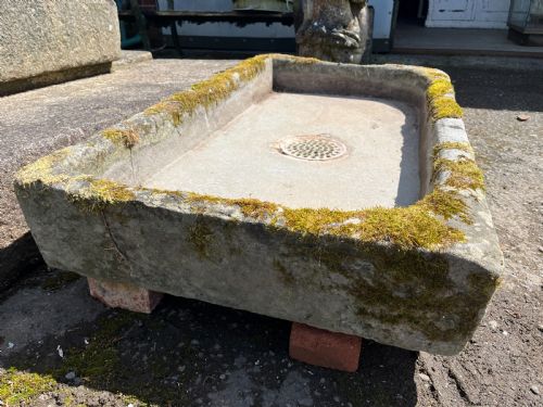 19TH CENTURY SANDSTONE SCULLERY SINK - ADDITIONAL PHOTO 4