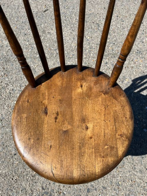 SET OF 12 PENNY SEAT CHAIRS CIRCA 1920 - ADDITIONAL PHOTO 1