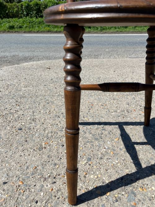 SET OF 12 PENNY SEAT CHAIRS CIRCA 1920 - ADDITIONAL PHOTO 2