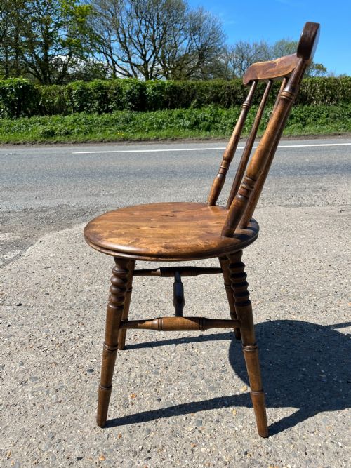 SET OF 12 PENNY SEAT CHAIRS CIRCA 1920 - ADDITIONAL PHOTO 5