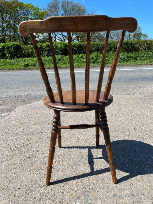 SET OF 12 PENNY SEAT CHAIRS CIRCA 1920 - ADDITIONAL PHOTO 6