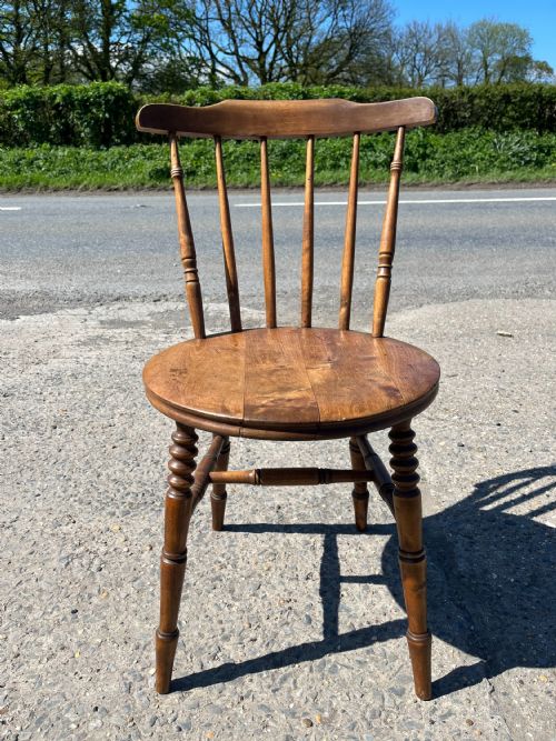 SET OF 12 PENNY SEAT CHAIRS CIRCA 1920 - ADDITIONAL PHOTO 9