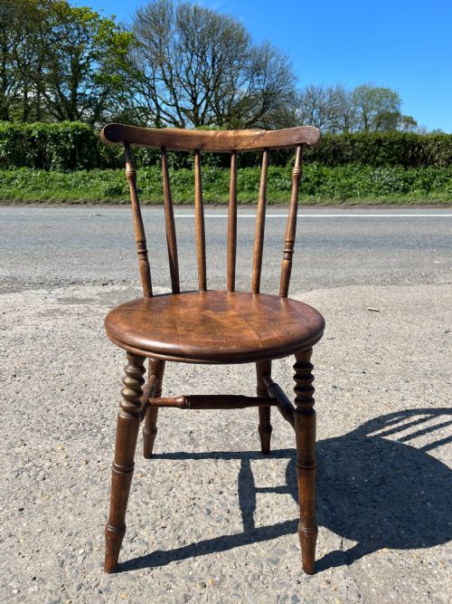 SET OF 12 PENNY SEAT CHAIRS CIRCA 1920 - ADDITIONAL PHOTO 11