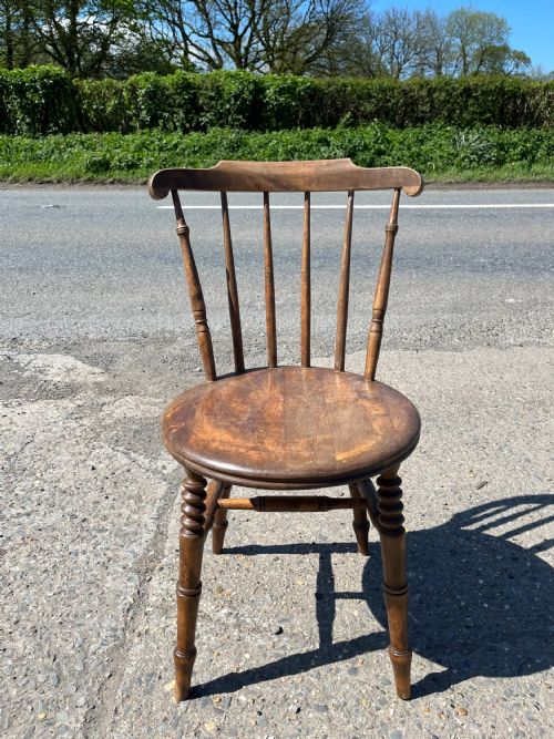 SET OF 12 PENNY SEAT CHAIRS CIRCA 1920 - ADDITIONAL PHOTO 13