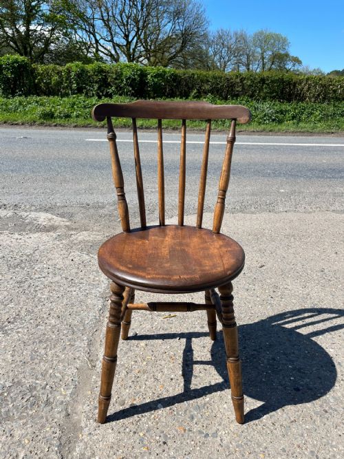 SET OF 12 PENNY SEAT CHAIRS CIRCA 1920 - ADDITIONAL PHOTO 14