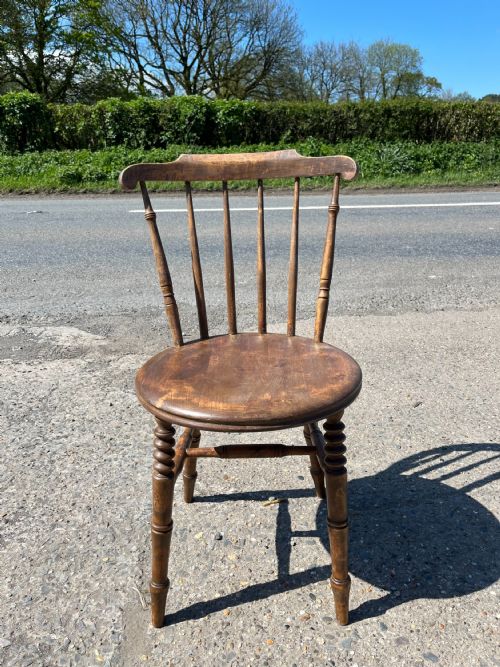 SET OF 12 PENNY SEAT CHAIRS CIRCA 1920 - ADDITIONAL PHOTO 15