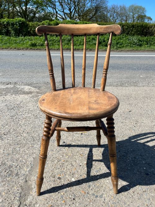 SET OF 12 PENNY SEAT CHAIRS CIRCA 1920 - ADDITIONAL PHOTO 16