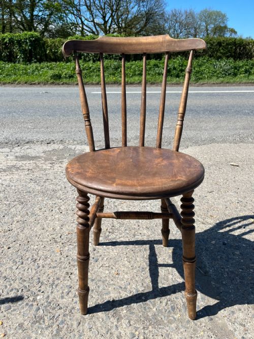 SET OF 12 PENNY SEAT CHAIRS CIRCA 1920 - ADDITIONAL PHOTO 18