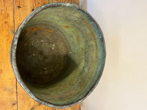19TH CENTURY RIVETED COPPER BOILER - ADDITIONAL PHOTO 1