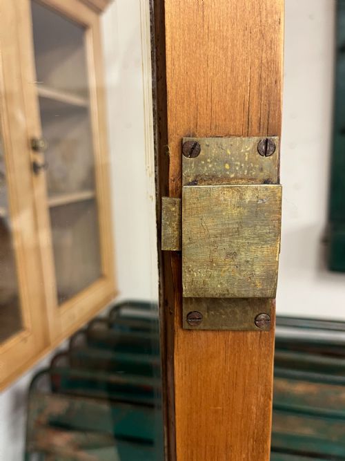 VICTORIAN PINE WALL MOUNTED CUPBOARD - ADDITIONAL PHOTO 3