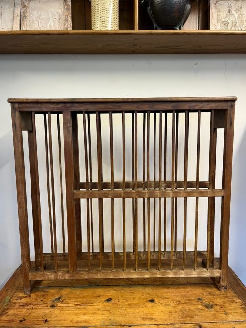 EARLY 20TH CENTURY 20'S30'S PLATE RACK - ADDITIONAL PHOTO 1