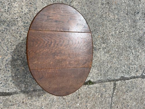 1920'S OCCASIONAL COFFEE TABLE WITH SWIVEL TOP - ADDITIONAL PHOTO 1