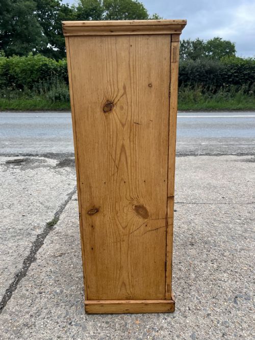 VICTORIAN PINE 2 DOOR CUPBOARD - ADDITIONAL PHOTO 5