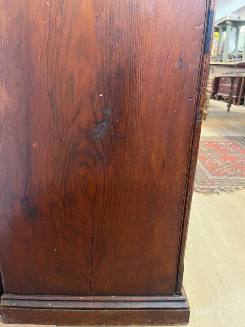 VICTORIAN PINE GLAZED TOP DRESSER - ADDITIONAL PHOTO 3