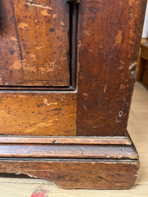 VICTORIAN PINE GLAZED TOP DRESSER - ADDITIONAL PHOTO 10