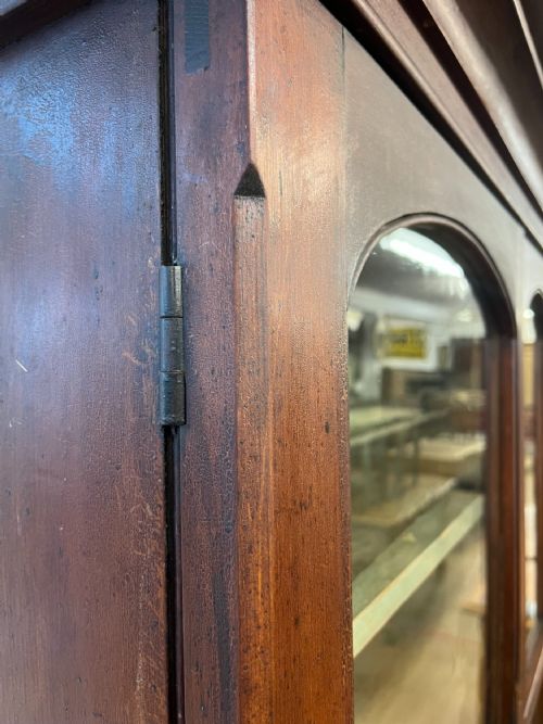VICTORIAN PINE GLAZED TOP DRESSER - ADDITIONAL PHOTO 11