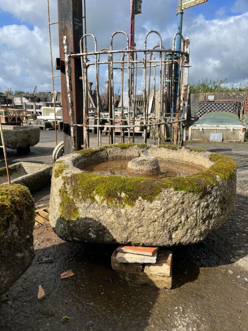 18TH 19TH CENTURY CORNISH GRANITE PIG FEEDING TROUGH - ADDITIONAL PHOTO 4