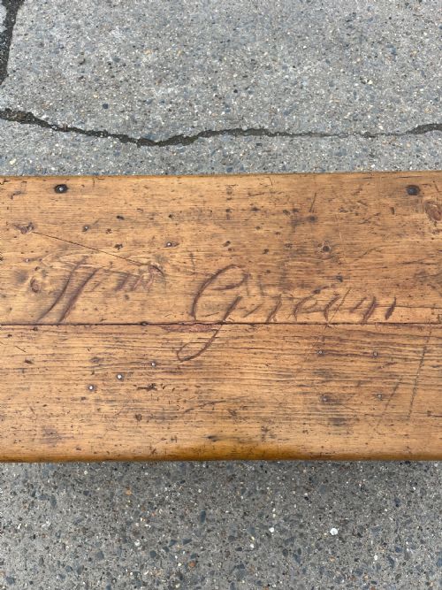 19TH CENTURY PINE SEA CHEST - ADDITIONAL PHOTO 2
