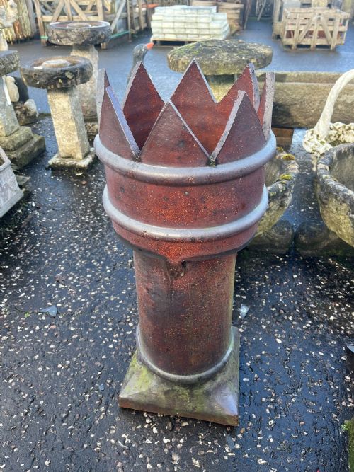 SINGLE VICTORIAN CROWN TOP CHIMNEY POT - ADDITIONAL PHOTO 3