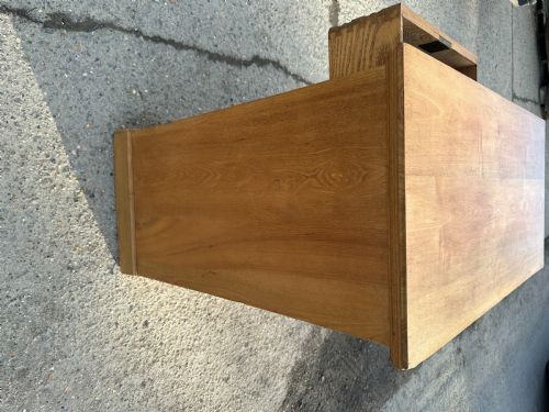 EDWARDIAN 19011910 ASH 2 3 CHEST OF DRAWERS - ADDITIONAL PHOTO 1