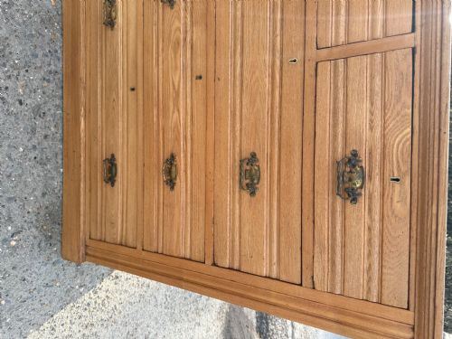 EDWARDIAN 19011910 ASH 2 3 CHEST OF DRAWERS - ADDITIONAL PHOTO 5