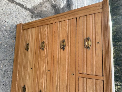 EDWARDIAN 19011910 ASH 2 3 CHEST OF DRAWERS - ADDITIONAL PHOTO 6