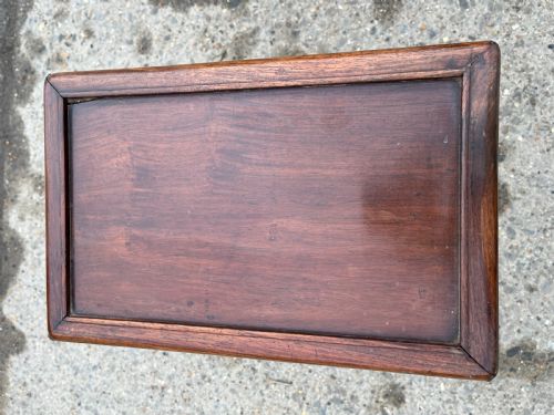 EARLY 20TH CENTURY CHINESE ROSEWOOD NEST OF 4 TABLES - ADDITIONAL PHOTO 2