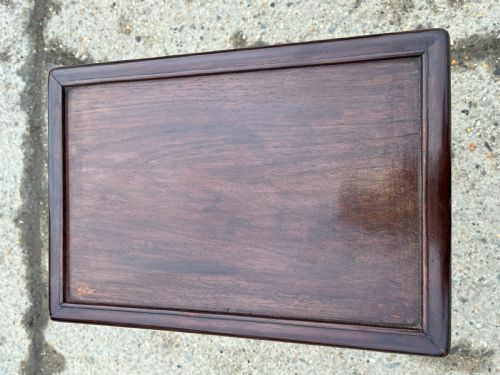 EARLY 20TH CENTURY CHINESE ROSEWOOD NEST OF 4 TABLES - ADDITIONAL PHOTO 3