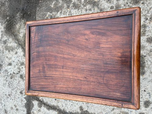 EARLY 20TH CENTURY CHINESE ROSEWOOD NEST OF 4 TABLES - ADDITIONAL PHOTO 4