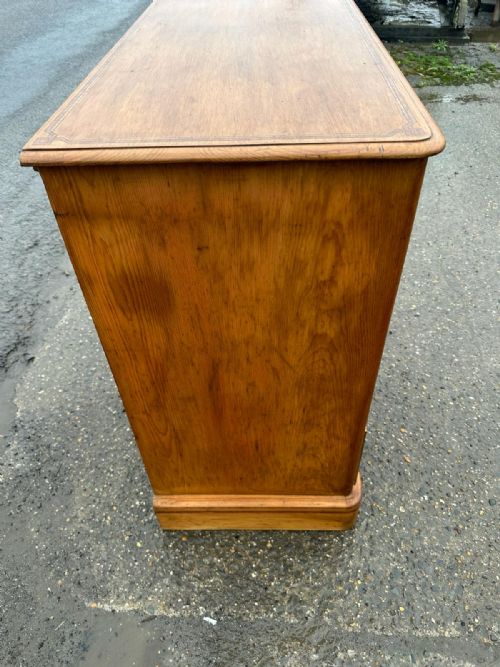 VICTORIAN PINE 2 3 CHEST OF DRAWERS - ADDITIONAL PHOTO 5