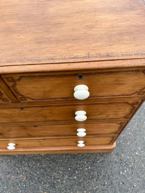 VICTORIAN PINE 2 3 CHEST OF DRAWERS - ADDITIONAL PHOTO 7