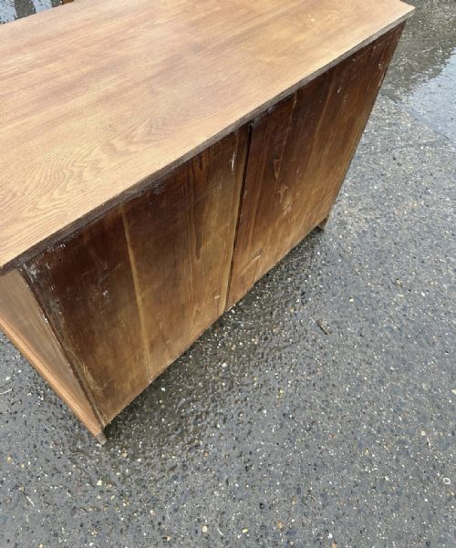 EDWARDIAN ASH 2 2 CHEST OF DRAWERS - ADDITIONAL PHOTO 6