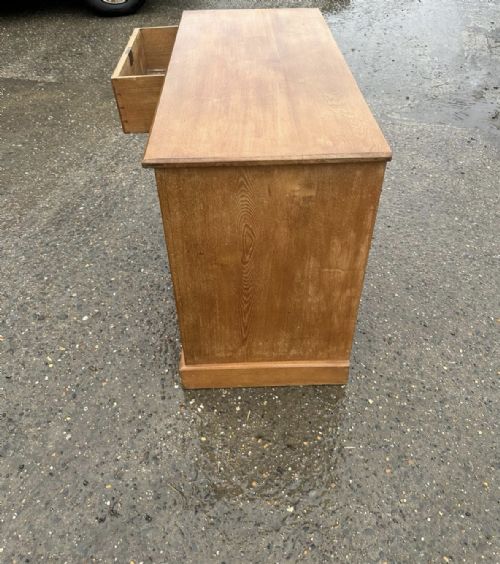 EDWARDIAN ASH 2 2 CHEST OF DRAWERS - ADDITIONAL PHOTO 7