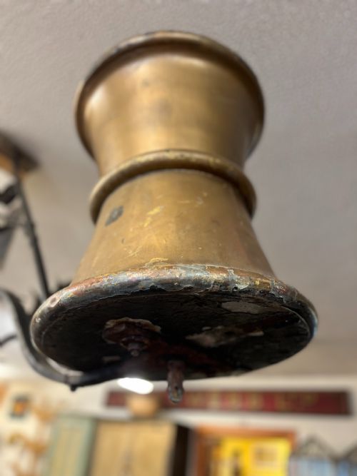 19TH CENTURY APOTHECARY TRADE SIGN IN THE FORM OF A PESTLE MORTAR - ADDITIONAL PHOTO 10