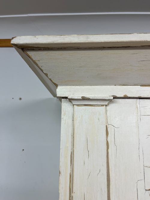 EARLY 19TH CENTURY GEORGIAN PAINTED PINE BOOKCASE - ADDITIONAL PHOTO 9