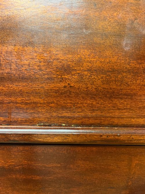 UNUSUALLY LARGE VICTORIAN MAHOGANY 2 OVER 4 CHEST OF DRAWERS - ADDITIONAL PHOTO 10