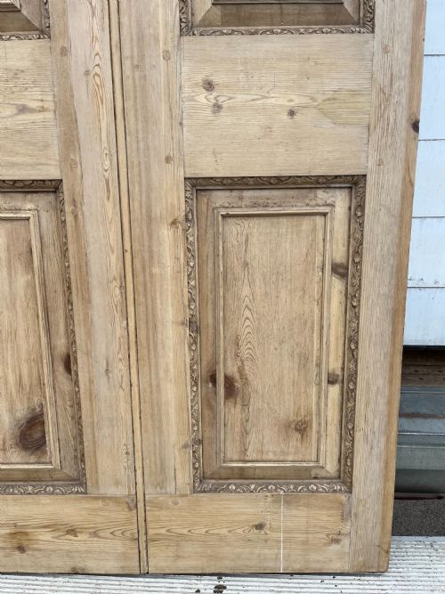 VICTORIAN PINE DOOR WITH 6 FIELDED PANELS - ADDITIONAL PHOTO 2
