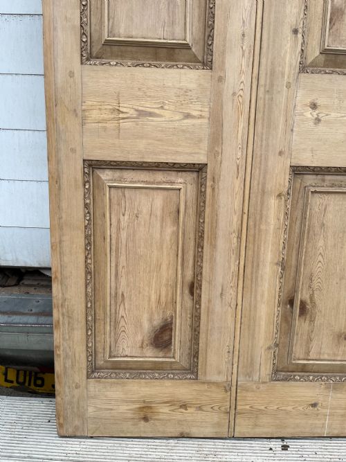 VICTORIAN PINE DOOR WITH 6 FIELDED PANELS - ADDITIONAL PHOTO 3