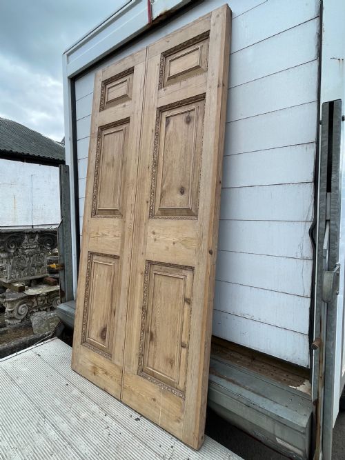 VICTORIAN PINE DOOR WITH 6 FIELDED PANELS - ADDITIONAL PHOTO 6
