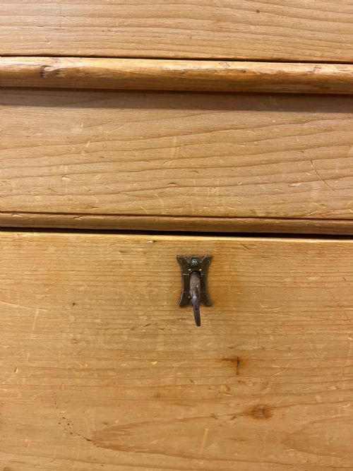 VICTORIAN PINE LARDER CUPBOARD - ADDITIONAL PHOTO 4