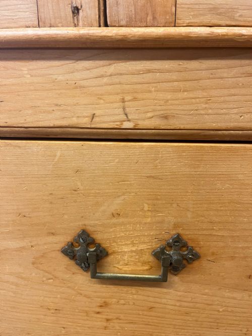 VICTORIAN PINE LARDER CUPBOARD - ADDITIONAL PHOTO 6