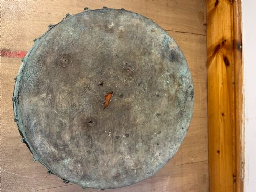 19TH CENTURY RIVETED COPPER BOILER CAULDRON - ADDITIONAL PHOTO 6