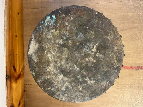 19TH CENTURY RIVETED COPPER BOILER CAULDRON - ADDITIONAL PHOTO 3
